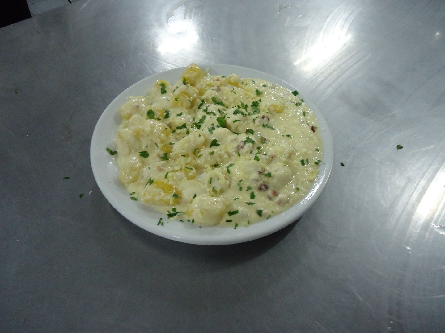 Nhoque Carbonara