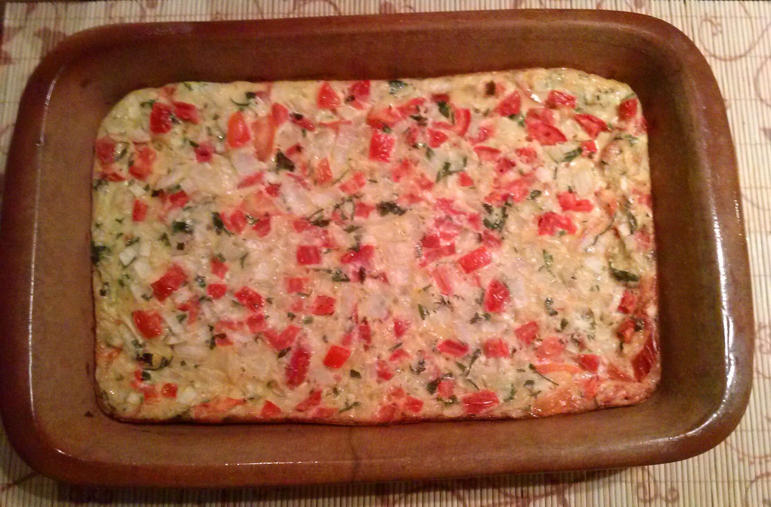 Omelete de forno light