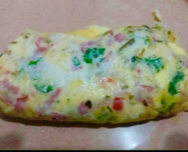 Omelete de saquinho