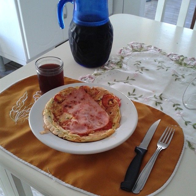 Omelete de sobra da Lilian