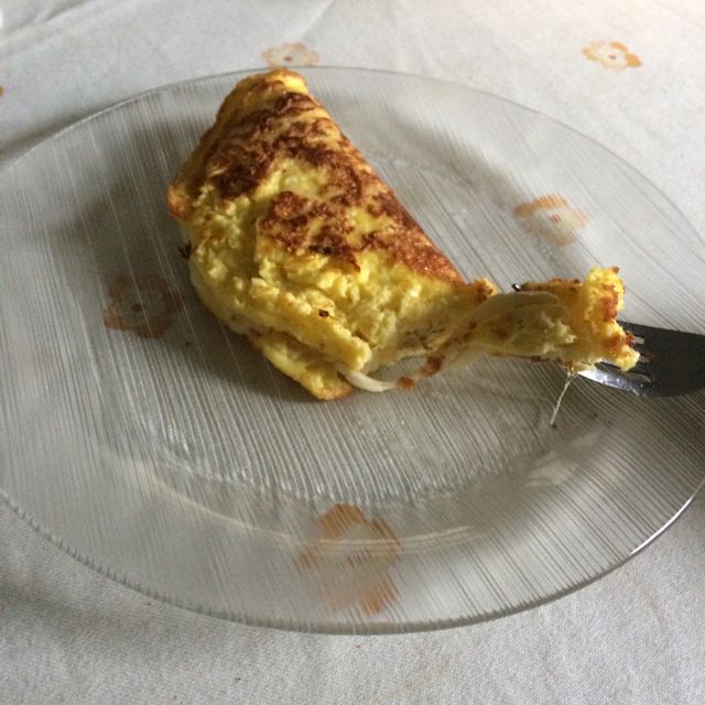 Omelete falso "requelete"