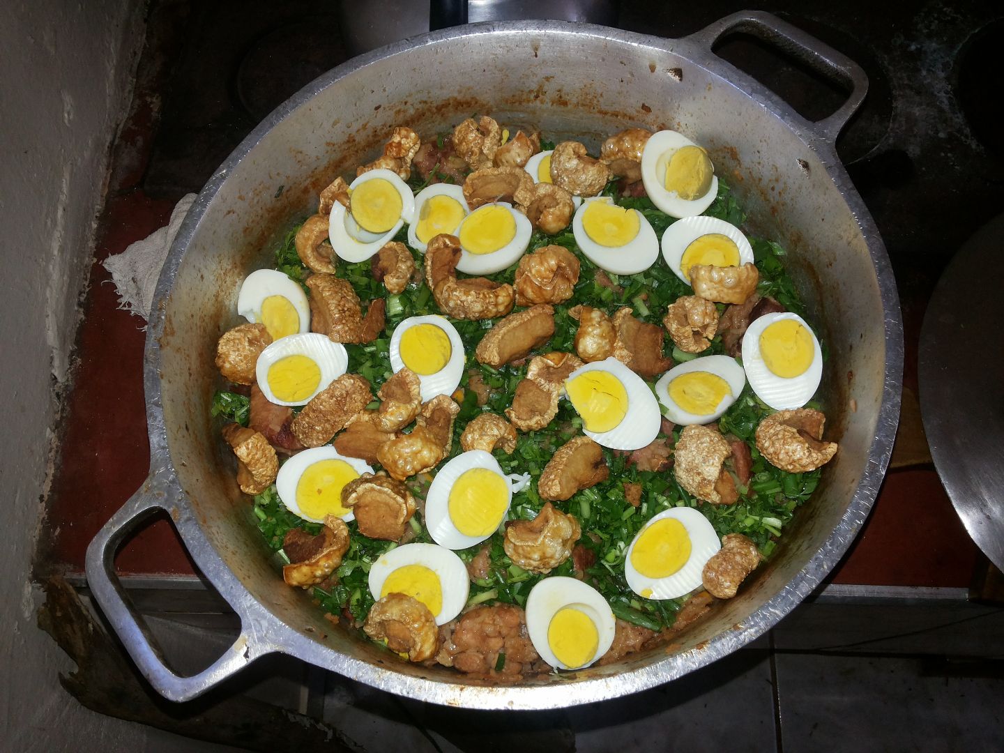 Paella caipira