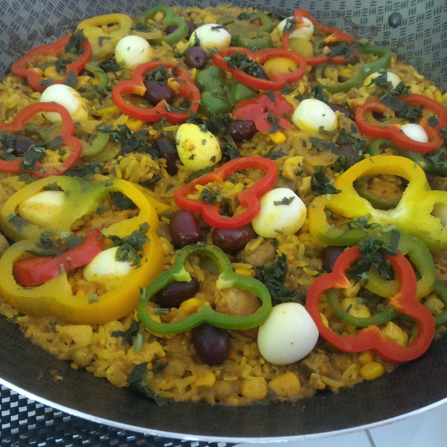 Paella campeira