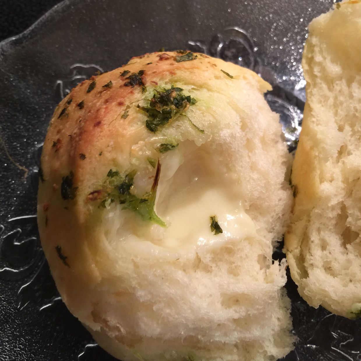 Pãezinhos de batata recheados