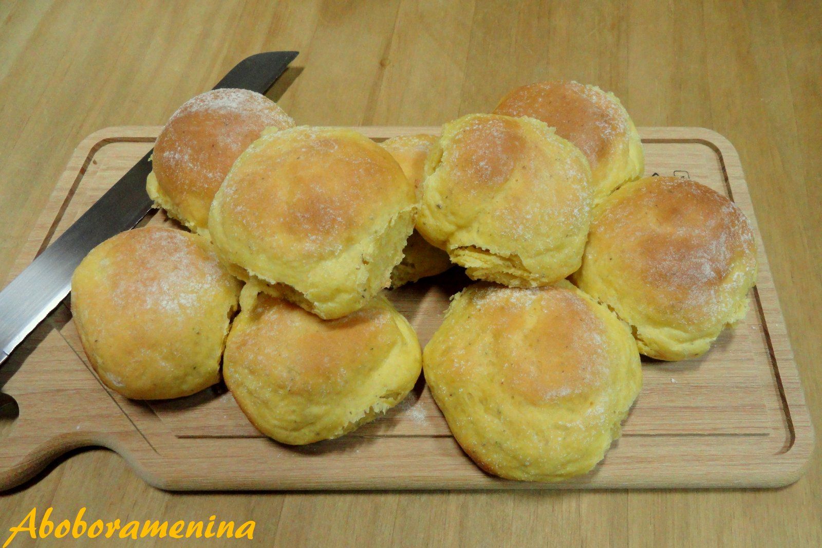 Pãezinhos de cenoura