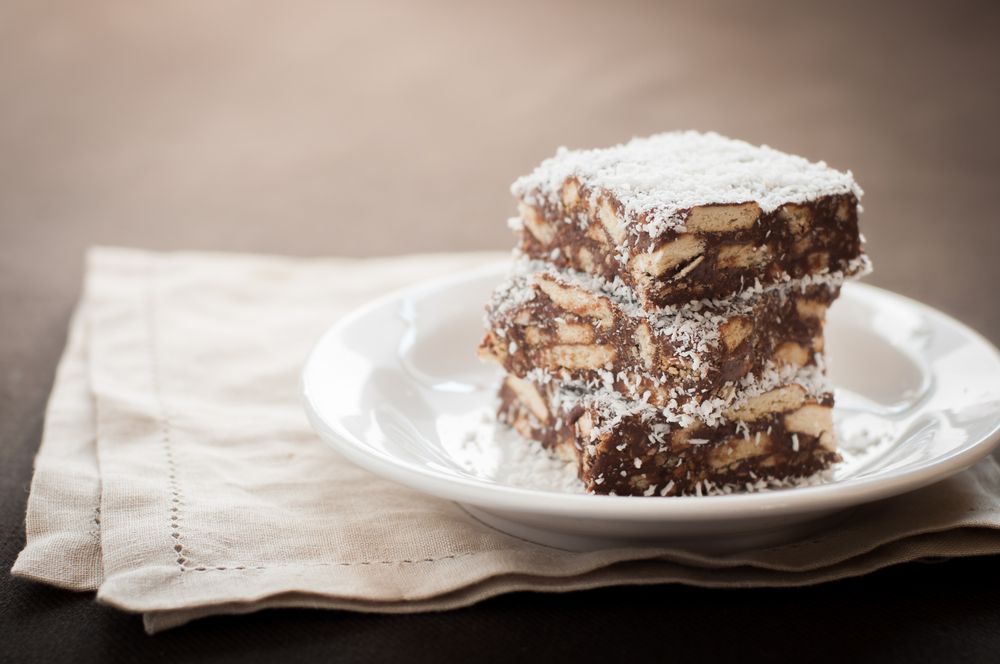 Palha italiana de cappuccino