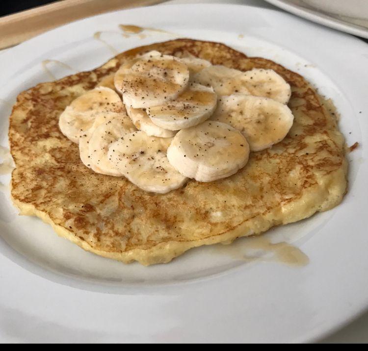 Panqueca saudável de banana