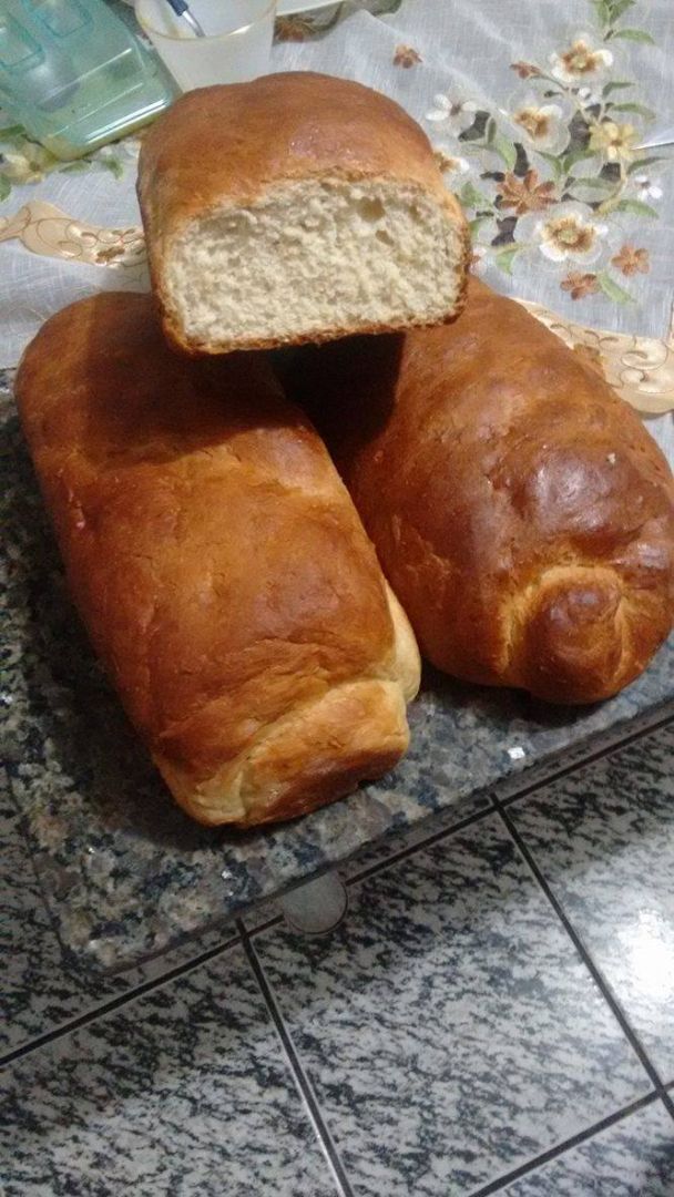 Pão caseiro básico