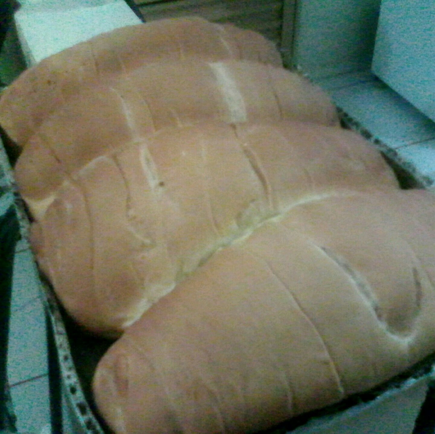 Pão caseiro da família Rodrigues