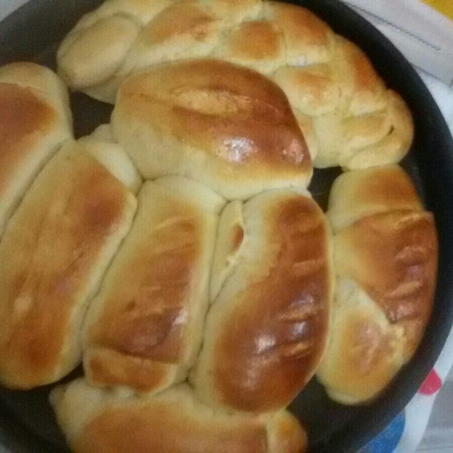 Pão caseiro de leite