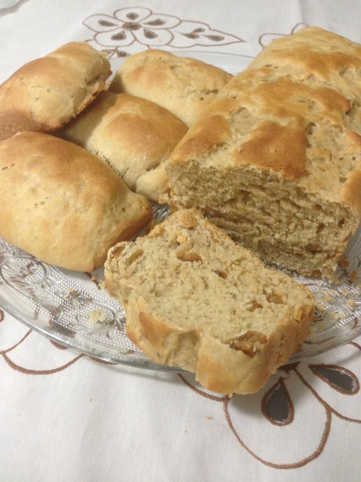 Pão caseiro integral com figo turco (adocicado)