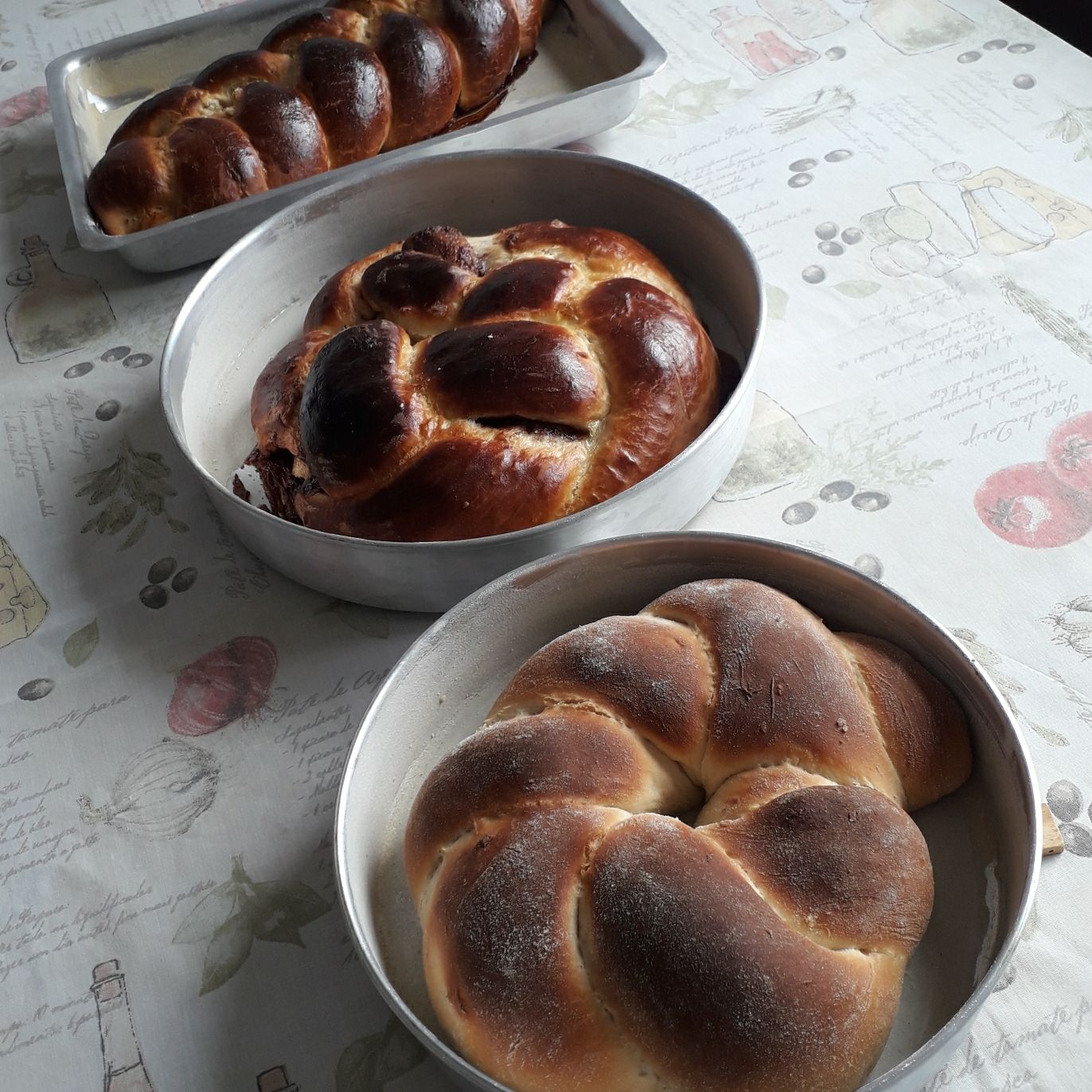 Pão caseiro sem leite ou manteiga