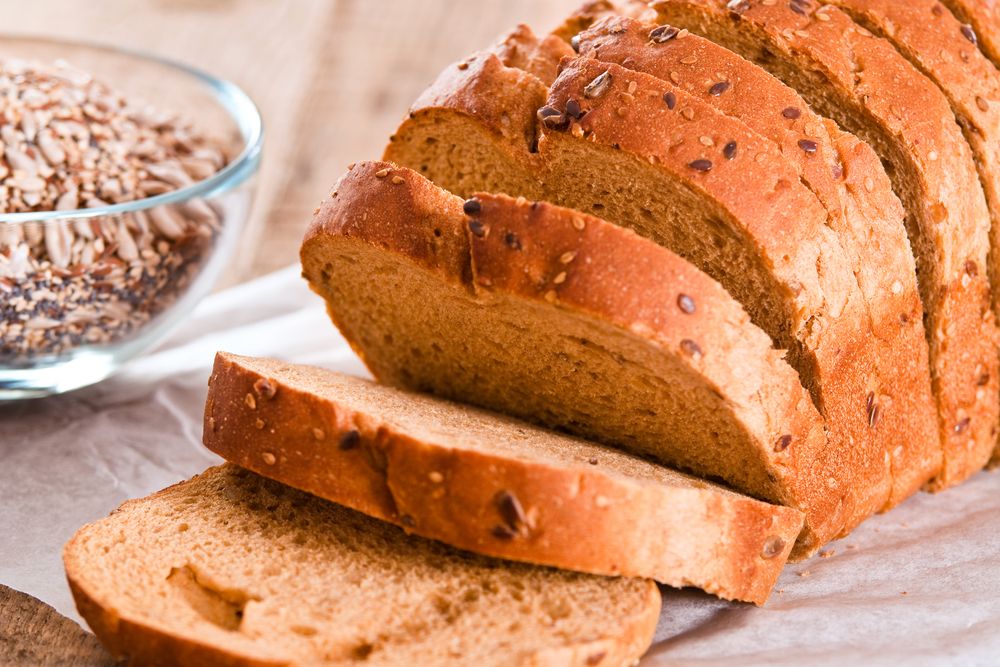 Pão de aveia delicioso