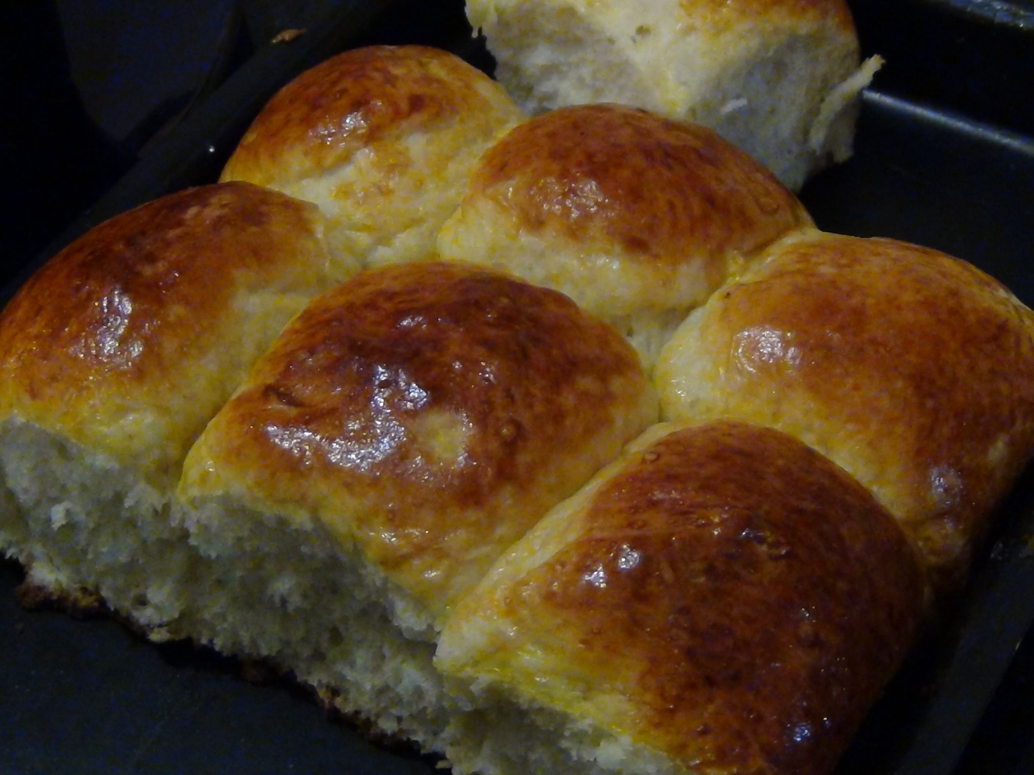 Pão de batata caseiro