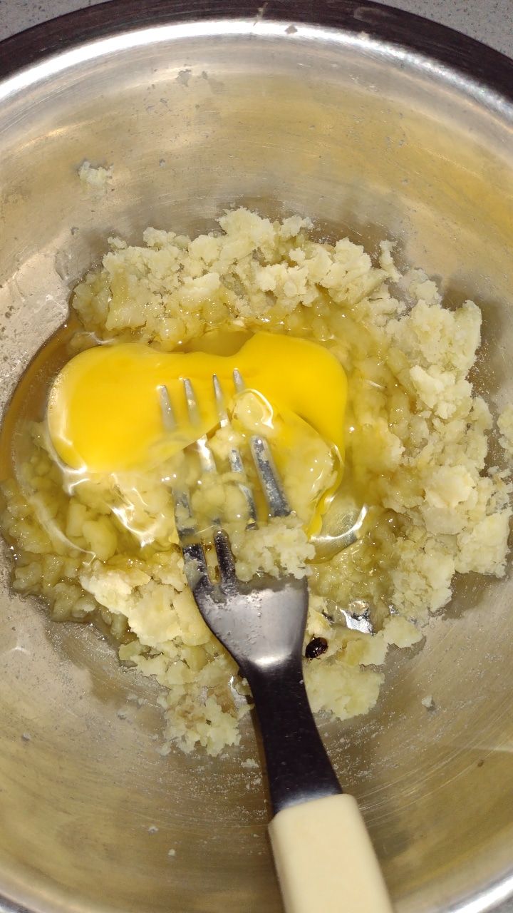 Pão de batata doce (micro-ondas)