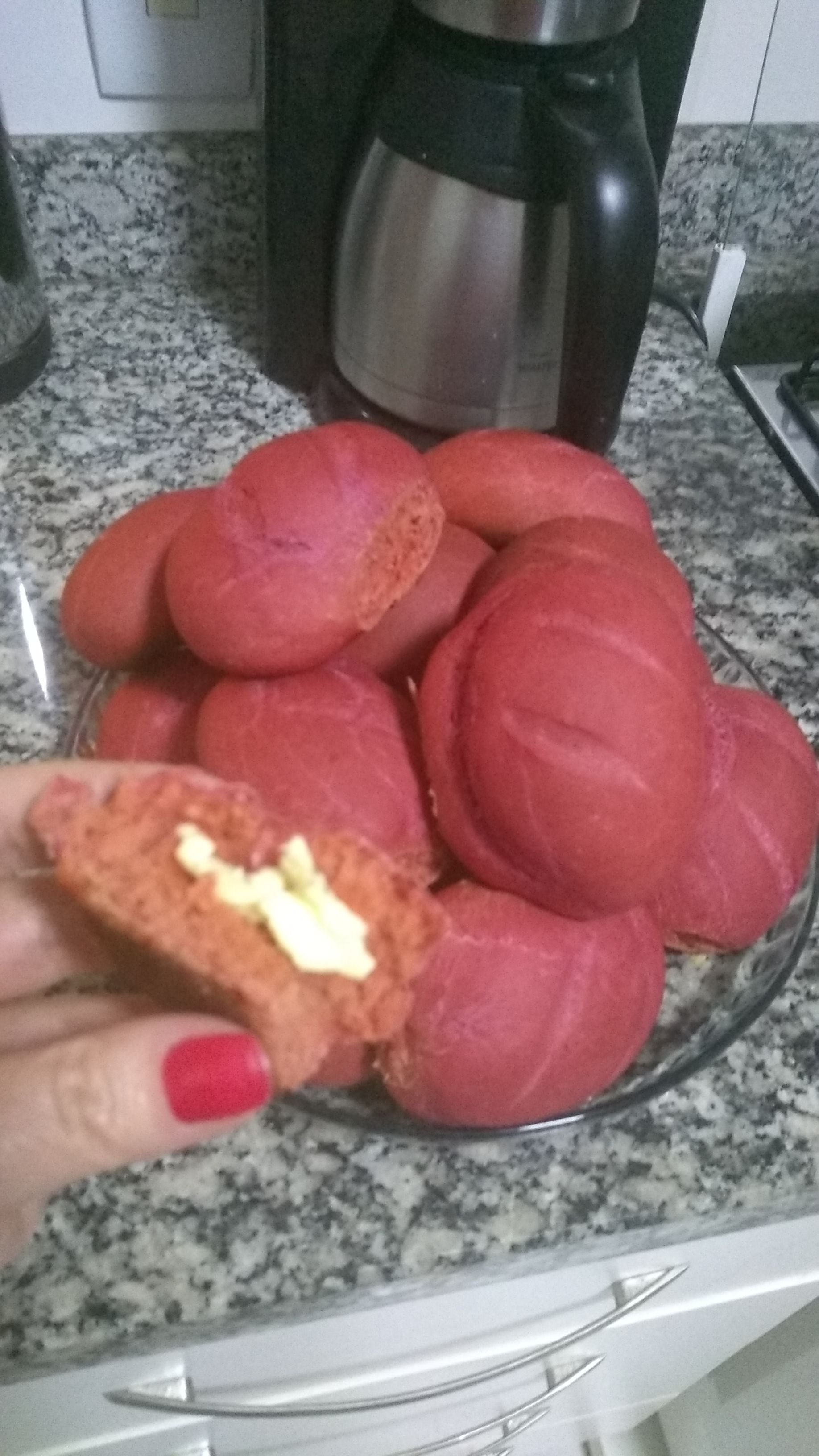 Pão de beterraba