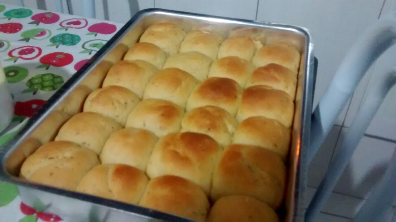 Pão de cebola simples