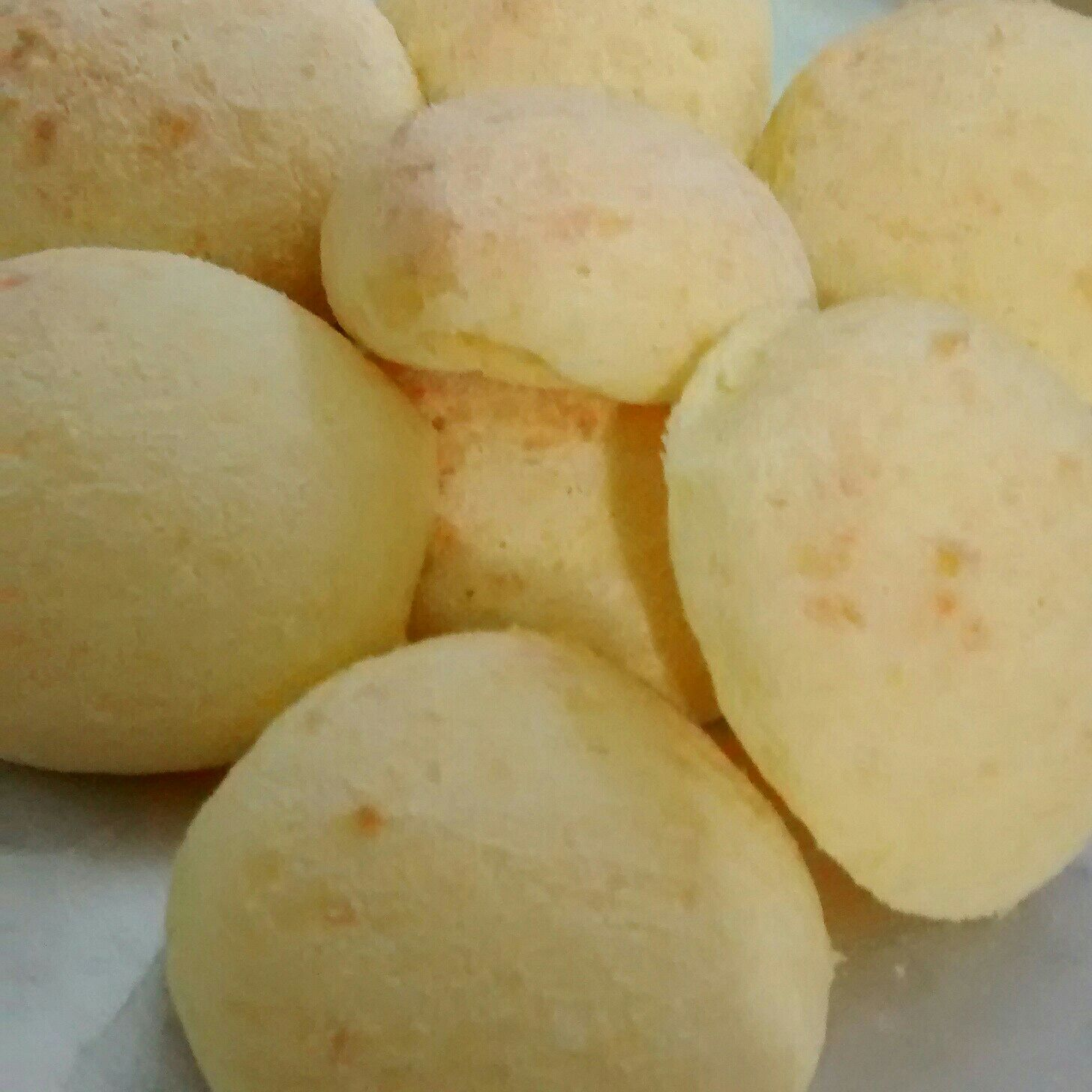 Pão de queijo caseiro saboroso