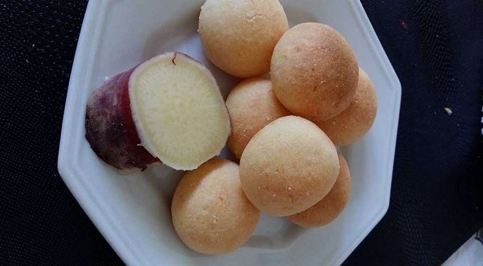 Pão de queijo light (batata doce)