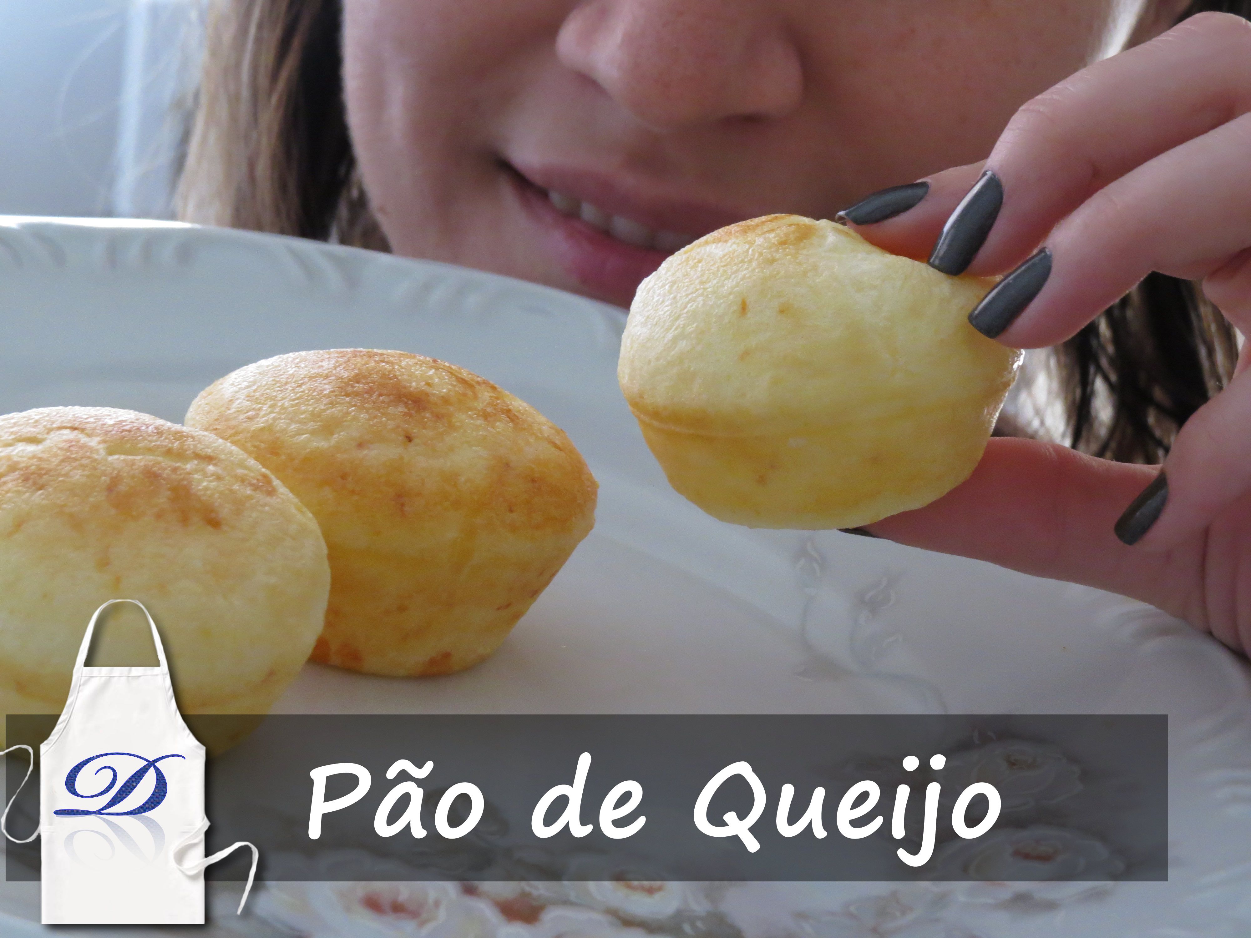 Pão de queijo na máquina de Cupcake