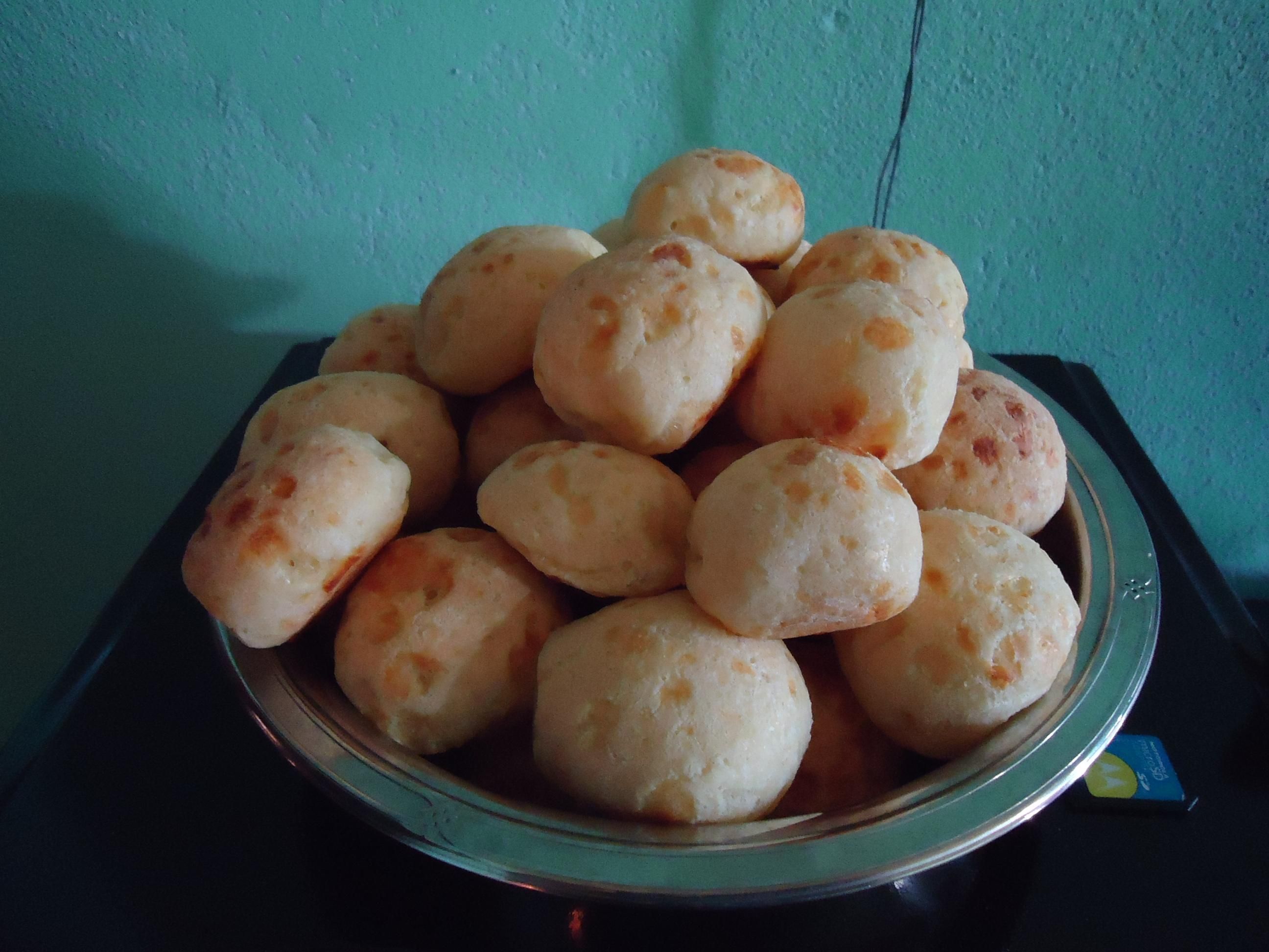 Pão de queijo temperado