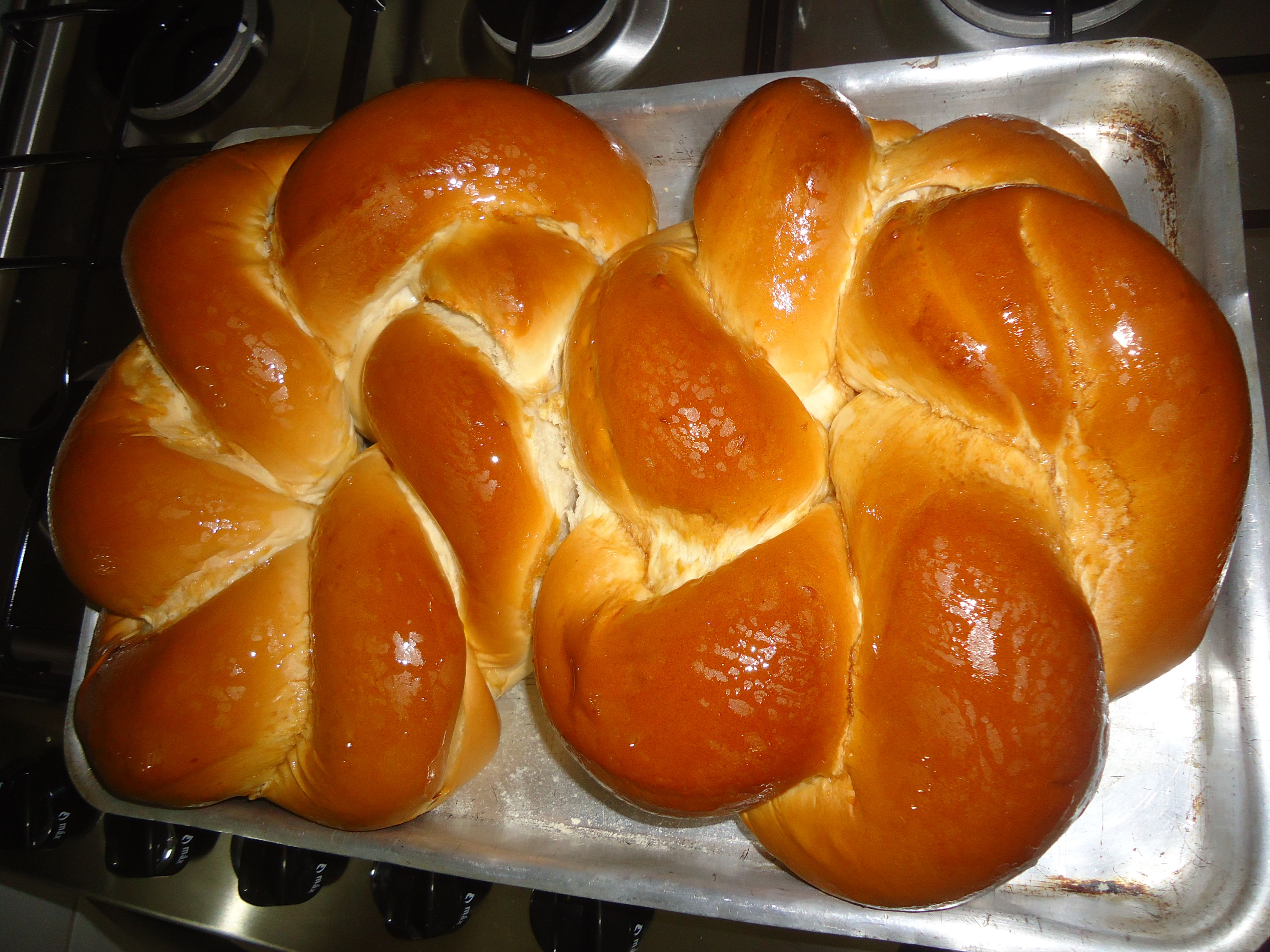 Pão doce caseiro da Neide