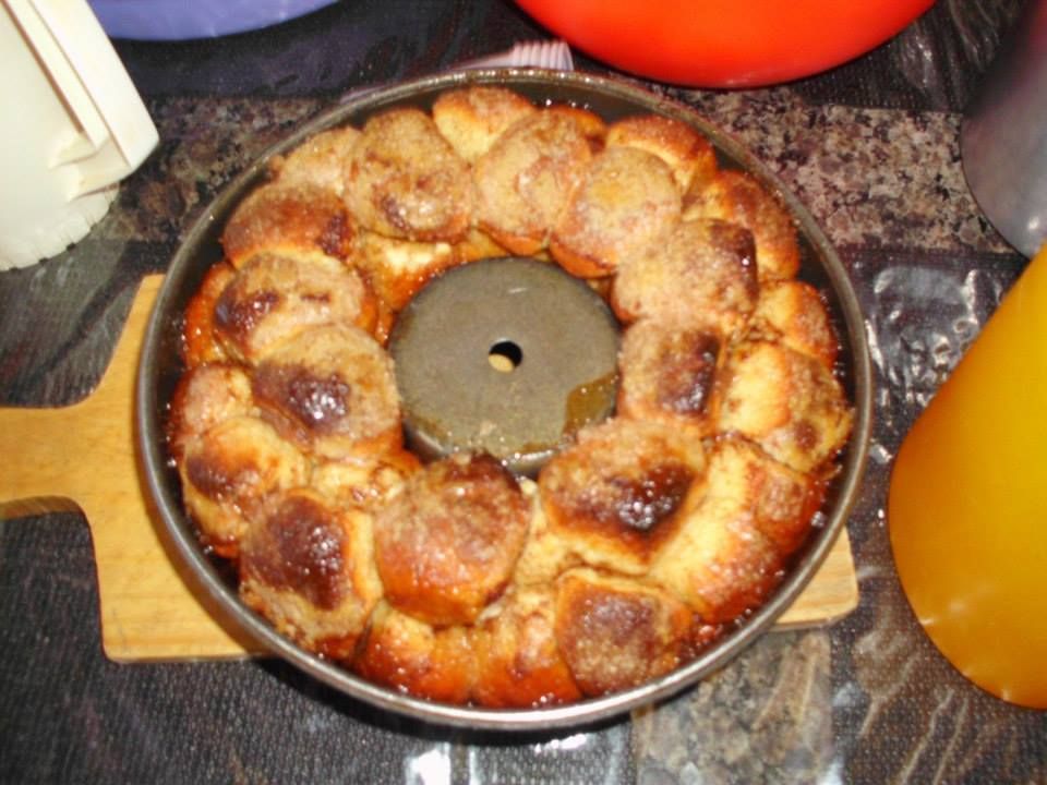 Pão doce de bolinhas