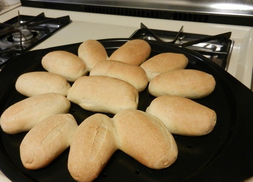 Pão francês caseiro (sem aditivo)