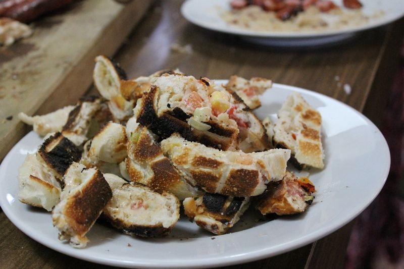 Pão para churrasco gaudério