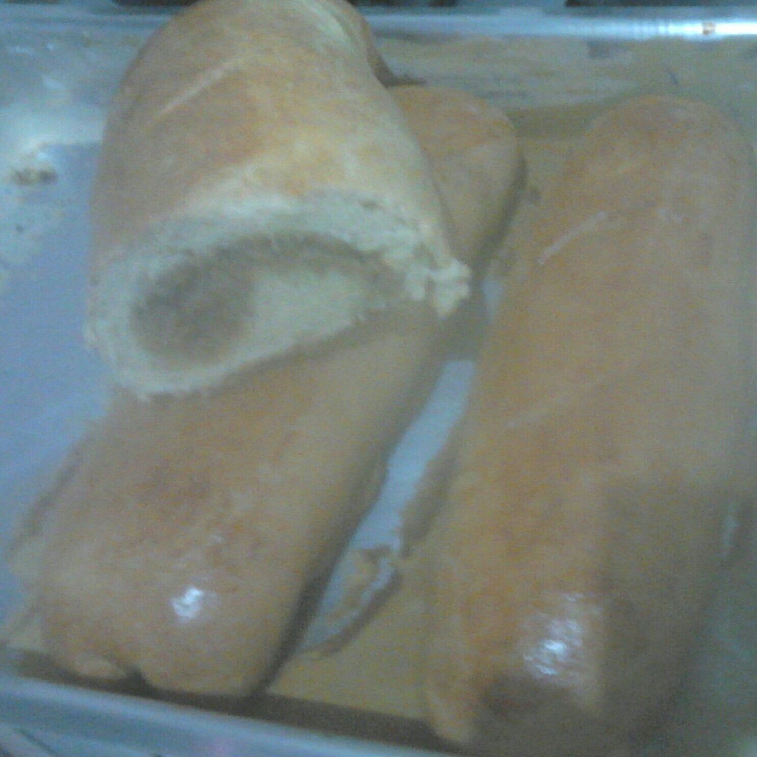 Pão recheado de carne