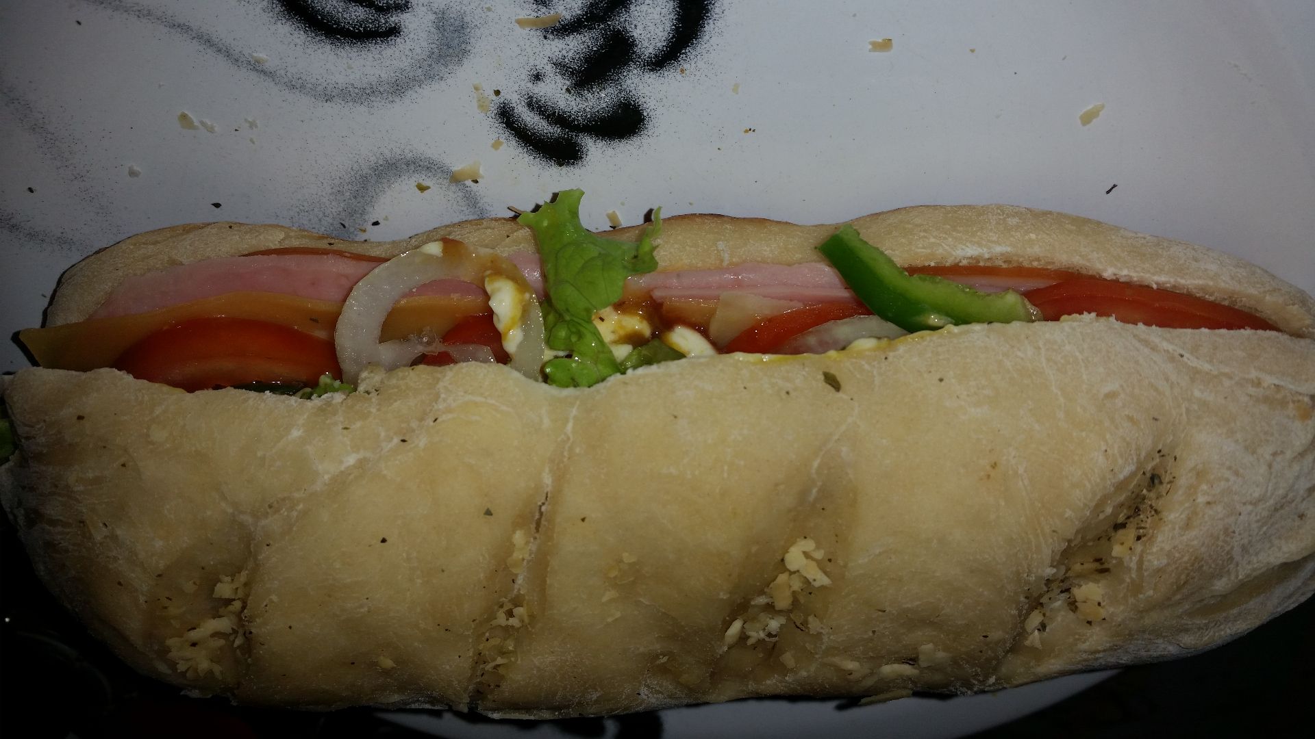 Pão tipo Subway