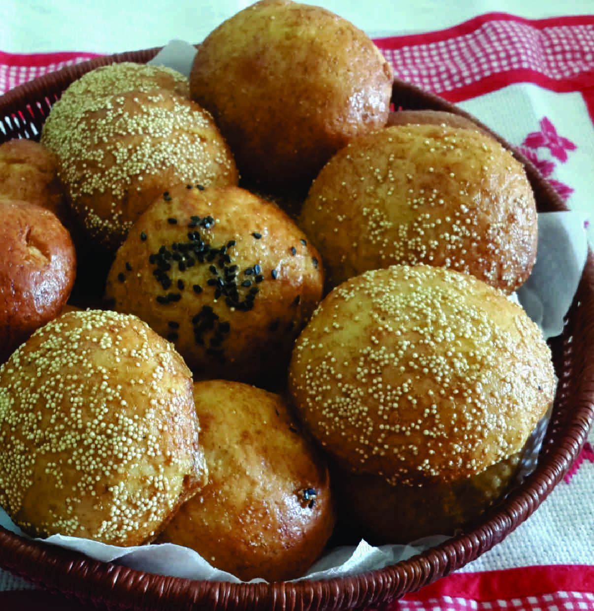 Pãozinho de amaranto sem glúten