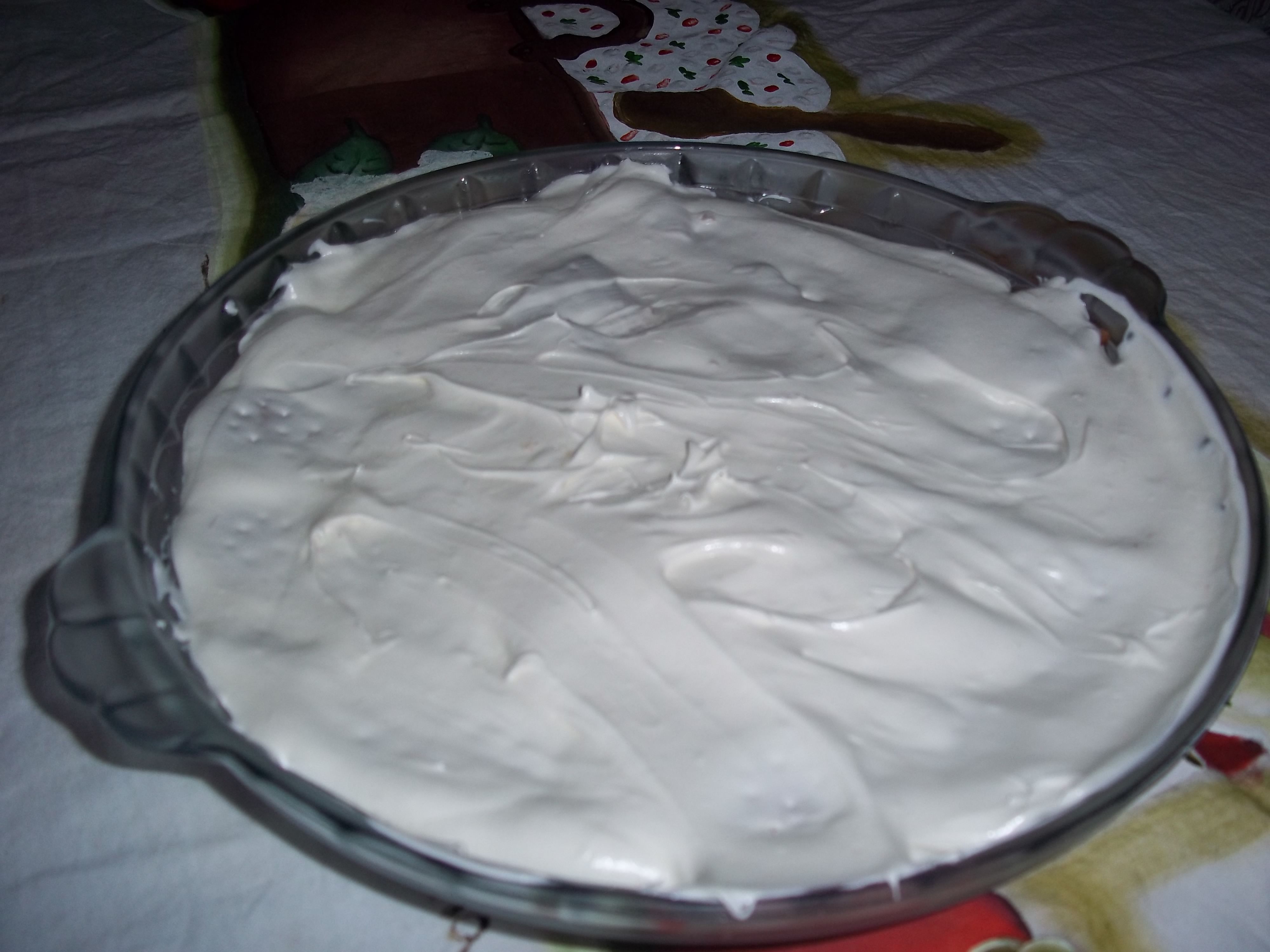 Pavê com chantilly caseiro