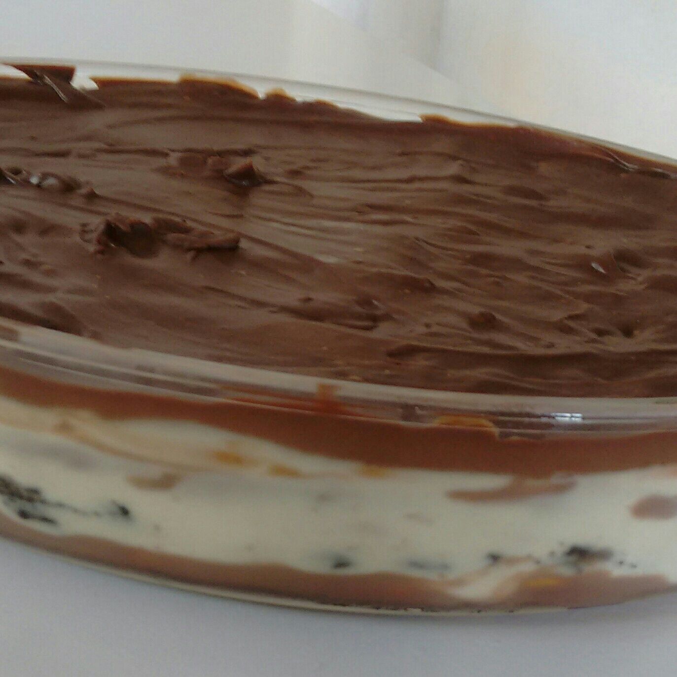 Pavê de chocolate e oreo