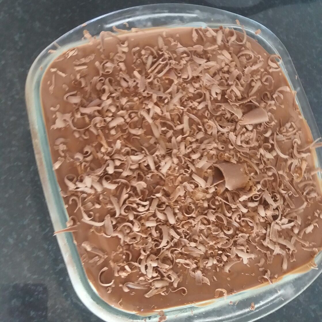 Pavê de ganache