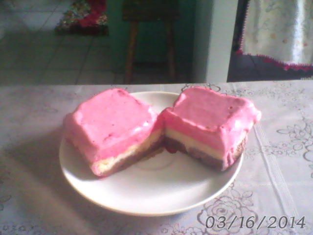 Pavê de três sabores da rosa