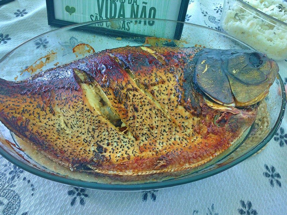 Peixe recheado