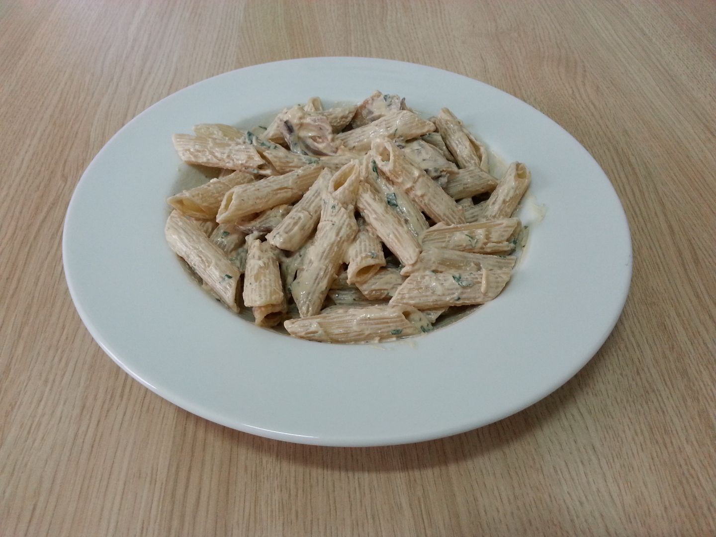 Penne ao Shitake