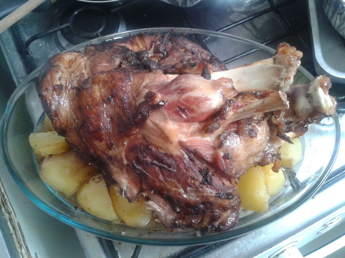 Pernil de porco assado