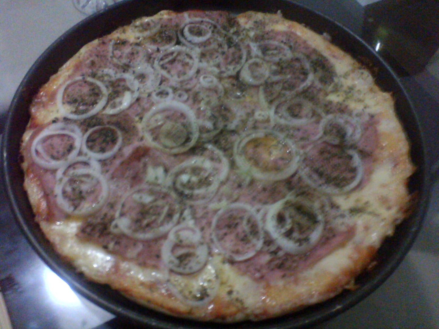 Pizza caseira da Juju