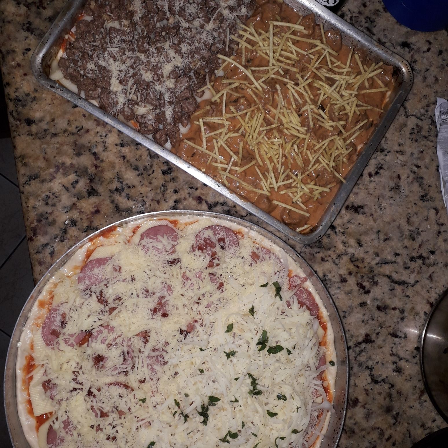 Pizza caseira fácil