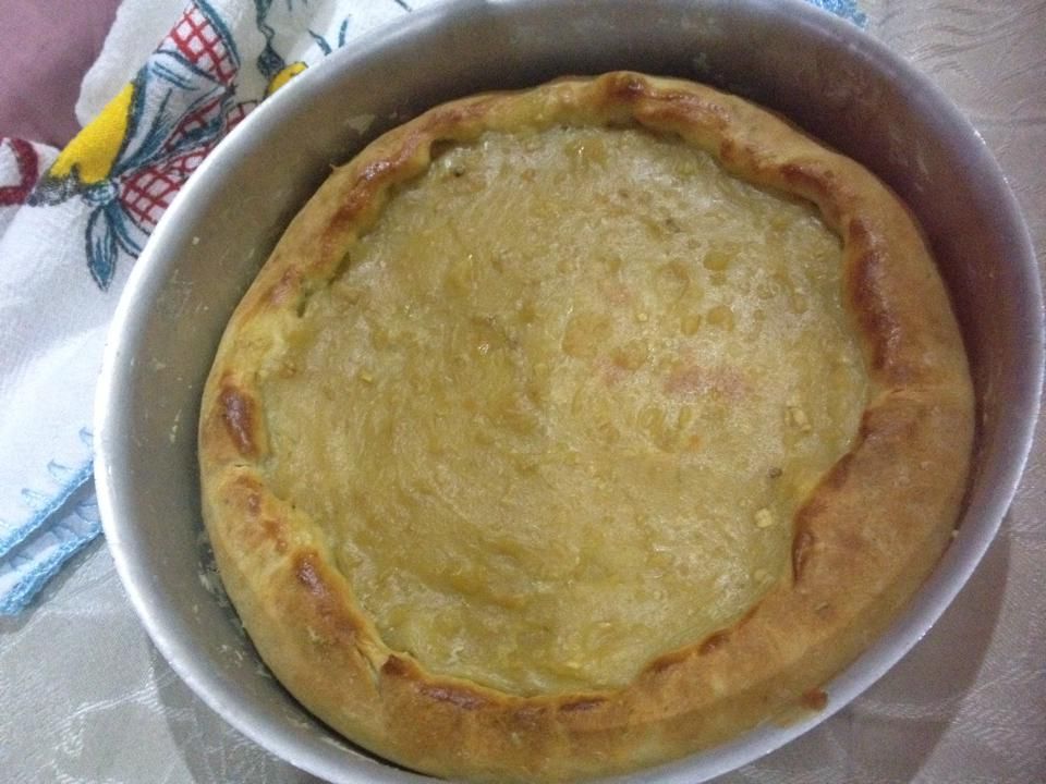 Pizza de baunilha vegana