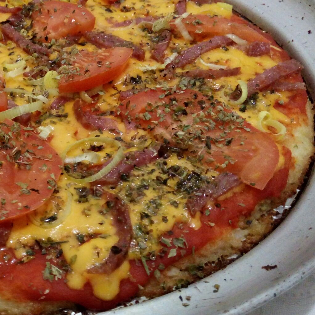 Pizza de couve-flor