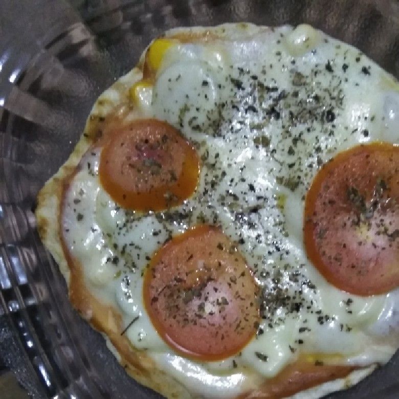 Pizza de frigideira rápida