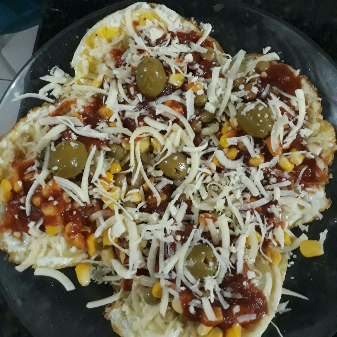 Pizza de ovos