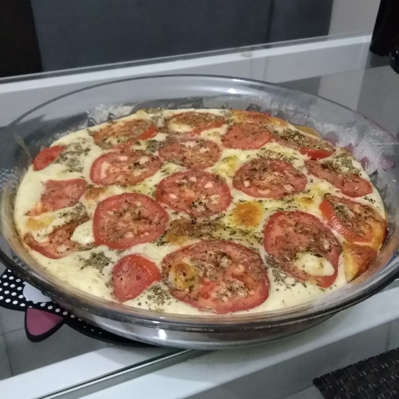 Pizza fácil de liquidificador