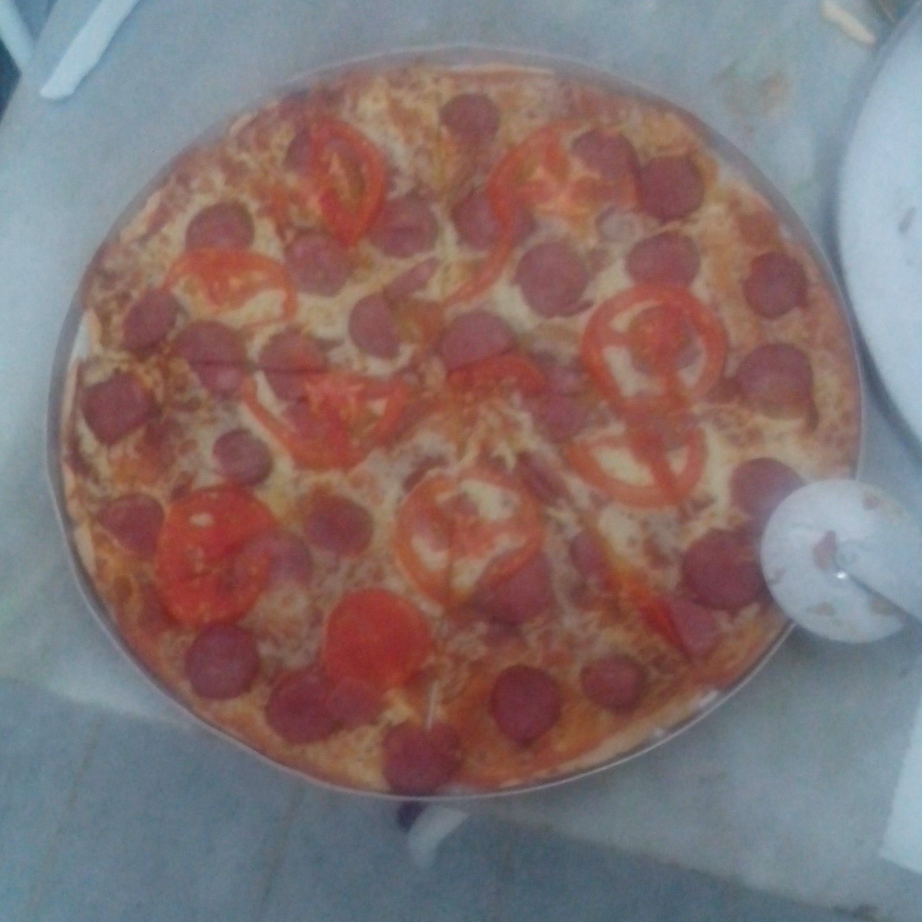 Pizza fácil sem glúten