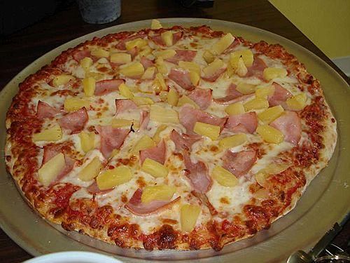 Pizza Hawaiana Rápida