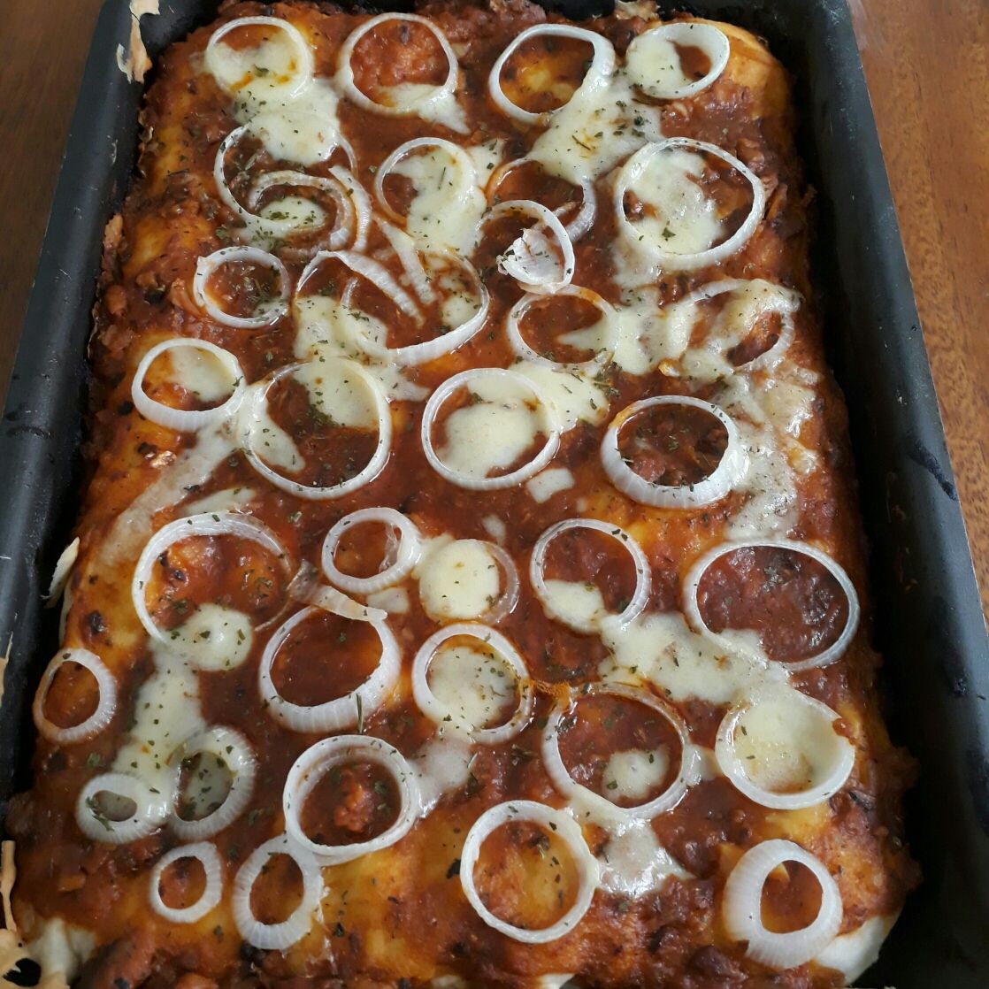 Pizza para aniversário (massa)