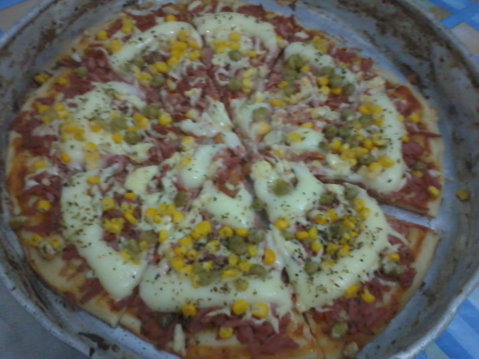 Pizza rápida e fácil